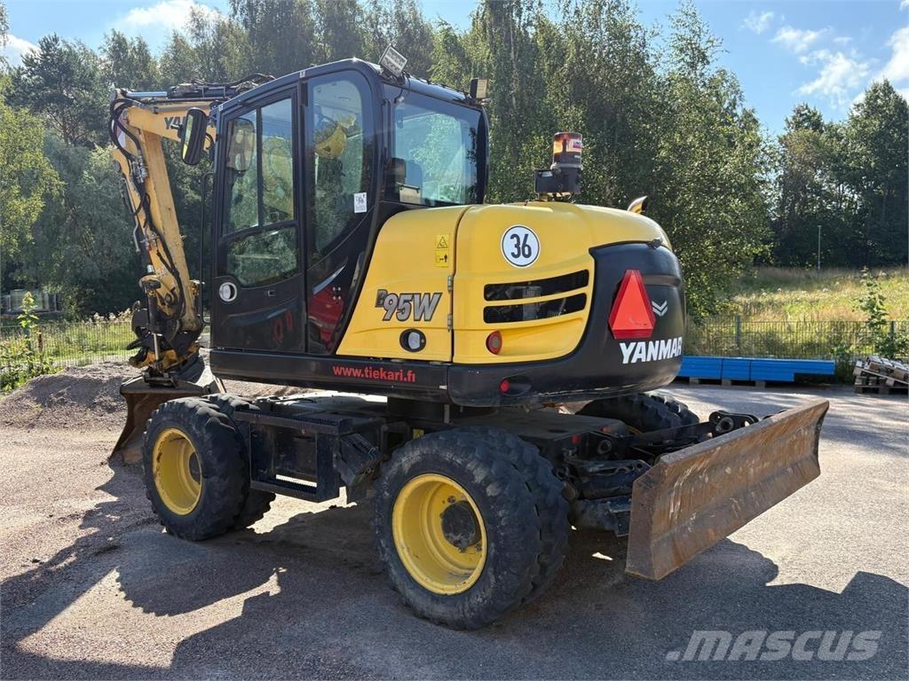 Yanmar B 95 W Excavadoras de ruedas