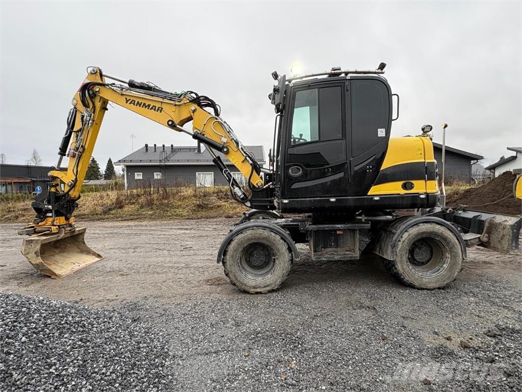 Yanmar B 95 W Excavadoras de ruedas