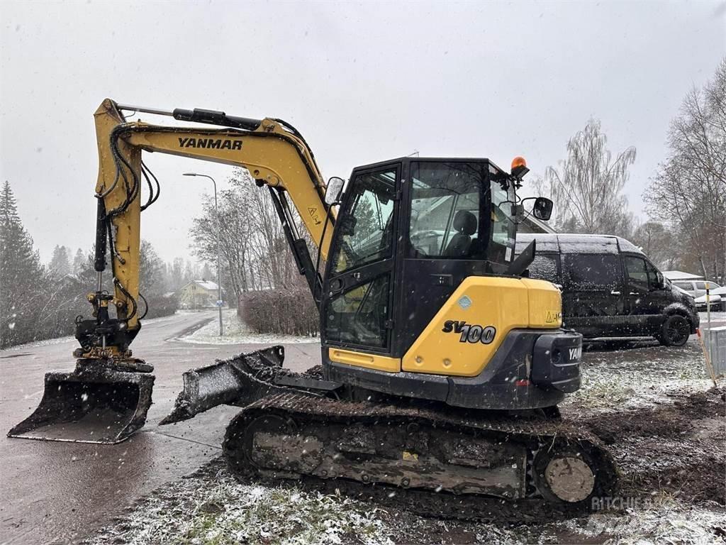 Yanmar SV100 Excavadoras sobre orugas