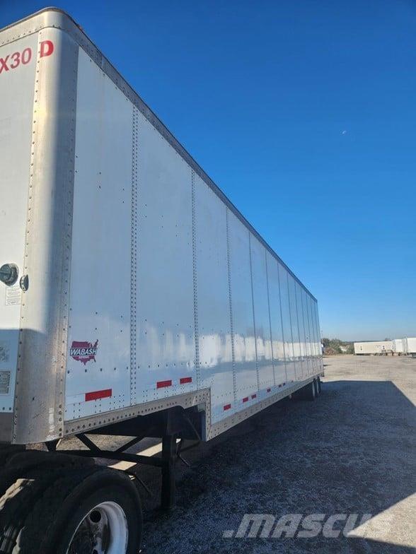 Wabash DROP DECK DRY VAN Cajas de remolque