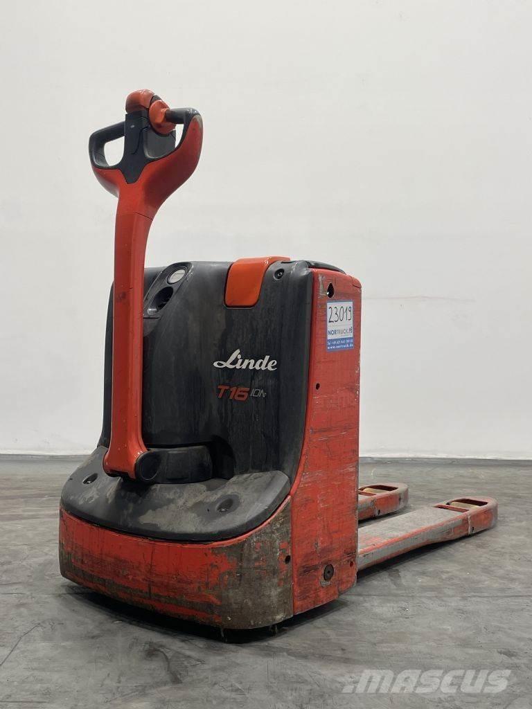 Linde T16-1152-Li-Ion Montacargas de baja elevación