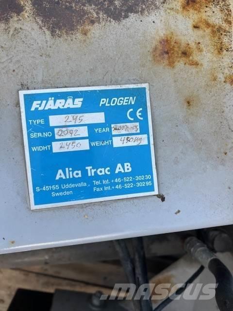 Fjärås 245 VIKPLOG Hojas y cuñas quitanieves