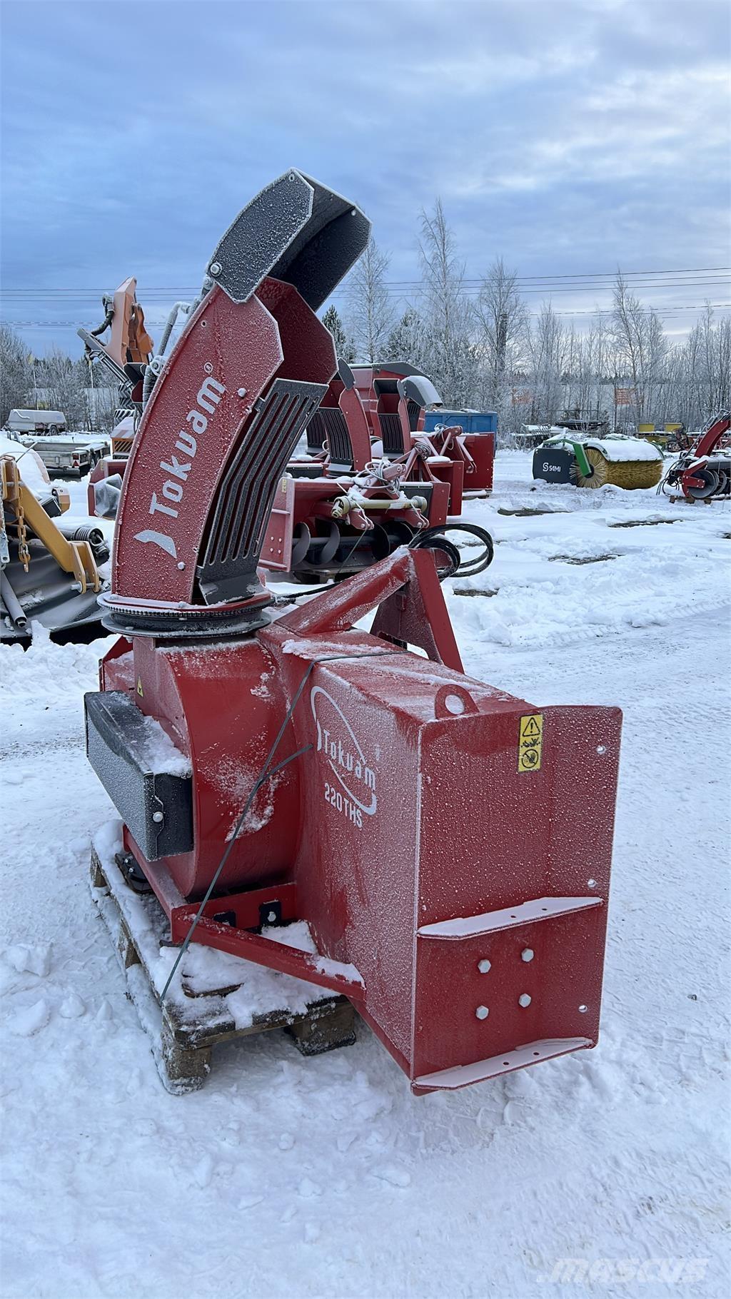 Tokvam 220THS Snöfräs Fresadoras quitanieve