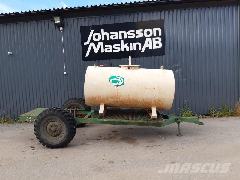  VAGN 1-AXLAD MED TANK Remolques de uso general