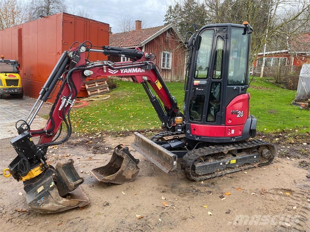 Yanmar VIO26 GRÄVARE Cargadoras sobre ruedas