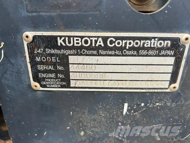 Kubota U17 VR1 Cucharones