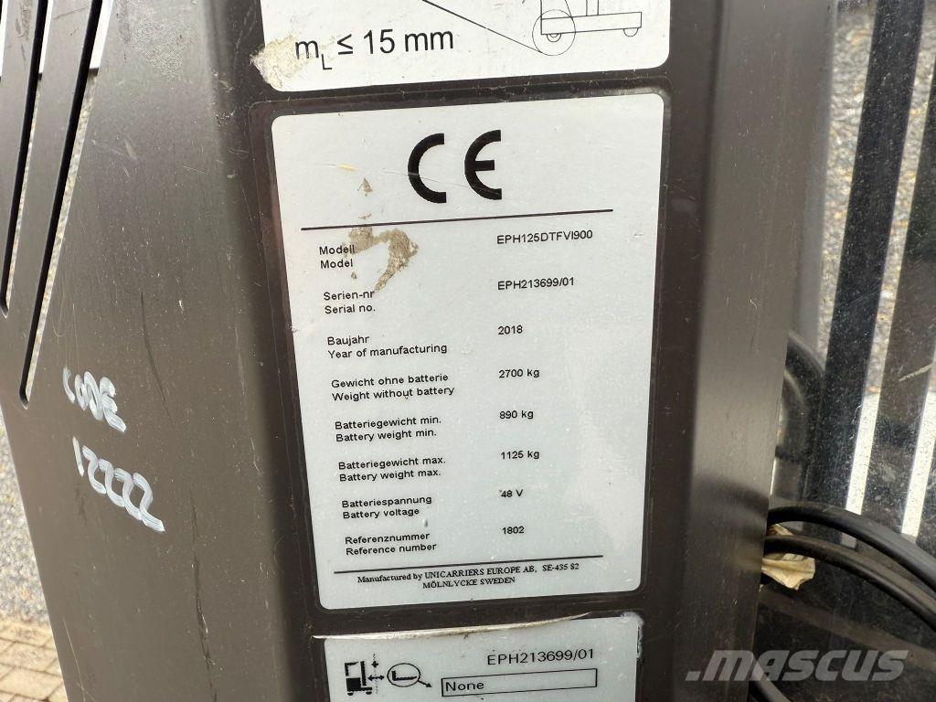 Atlet EPH125DTFVI900 Montacargas recogepedidos de gran altura