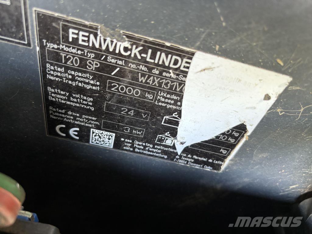 Linde T20 SP Apiladoras eléctricos