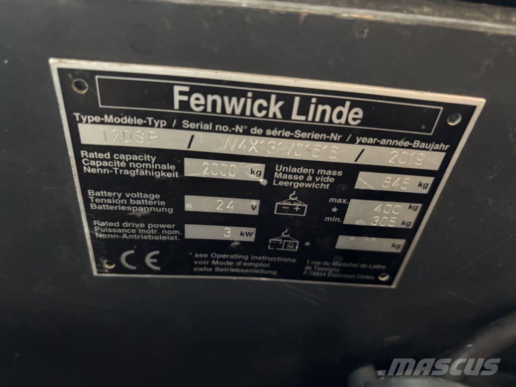 Linde T20 SP Apiladoras eléctricos