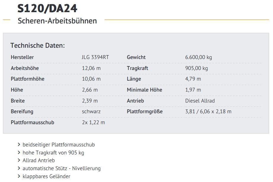JLG 3394RT Plataformas tijera
