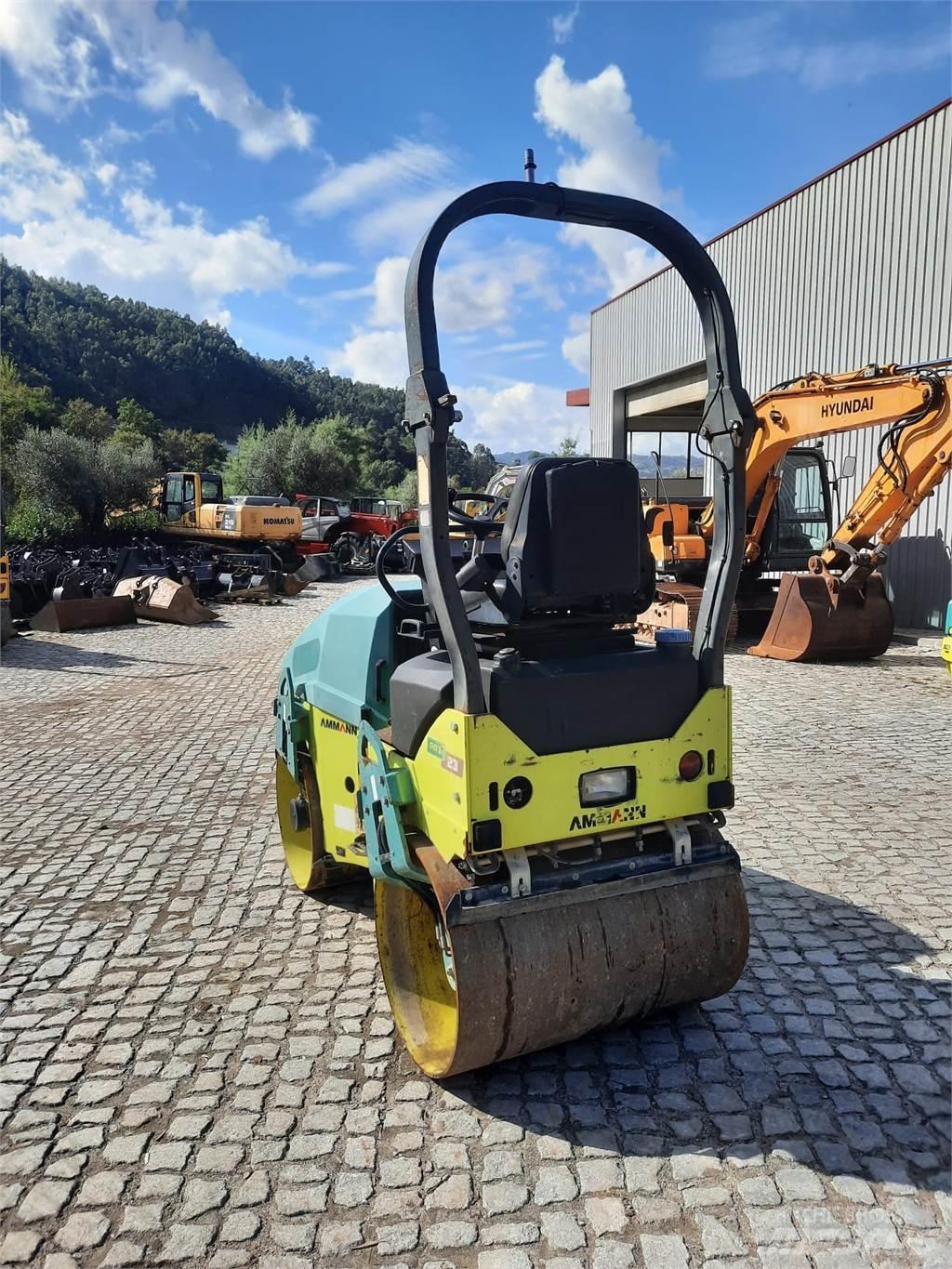 Ammann ARX23 Rodillos de doble tambor