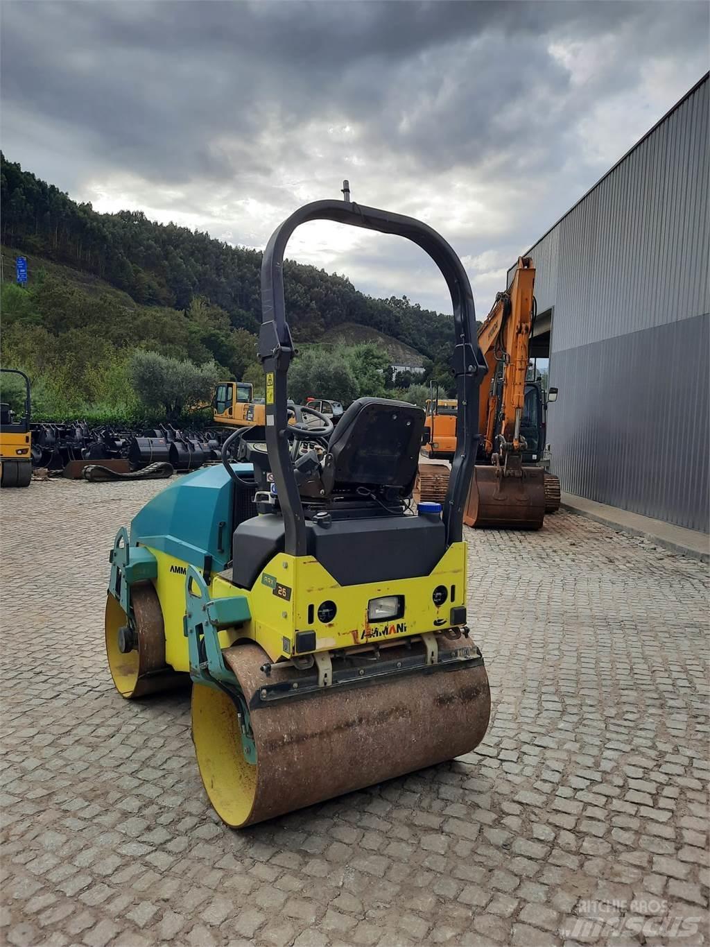 Ammann ARX26 Rodillos de doble tambor