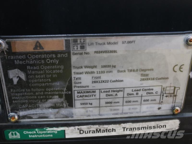 Hyster S7.00FT Camiones LPG