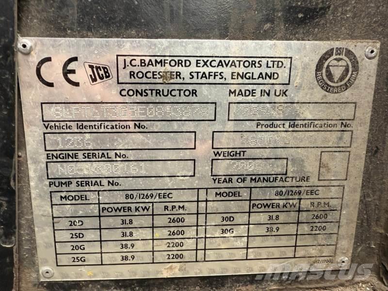 JCB TLT30G Carretillas telescópicas