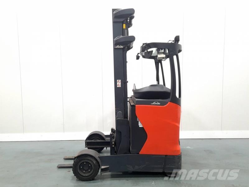 Linde R14G-01 1120 Montacargas de alcance de gran altura