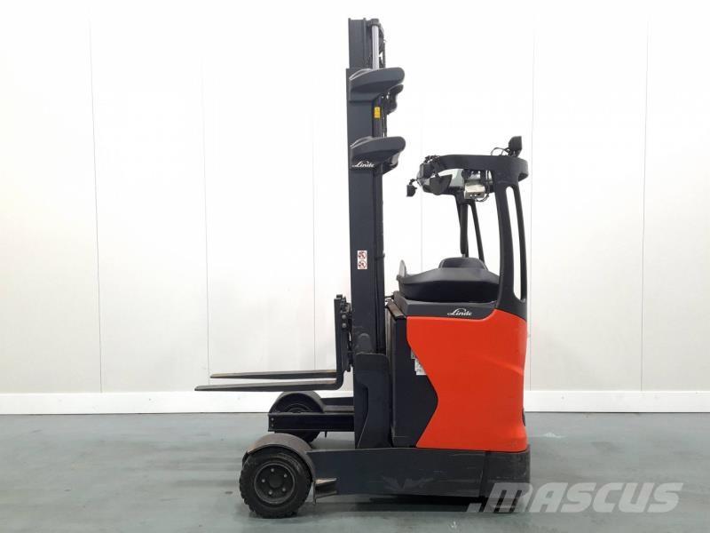 Linde R14G-01 1120 Montacargas de alcance de gran altura