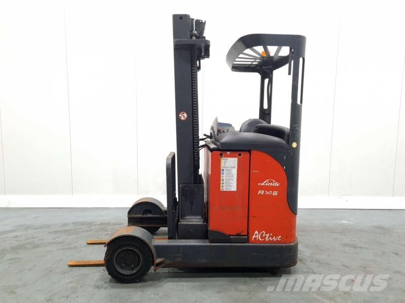Linde R14G-12 115 Montacargas de alcance de gran altura