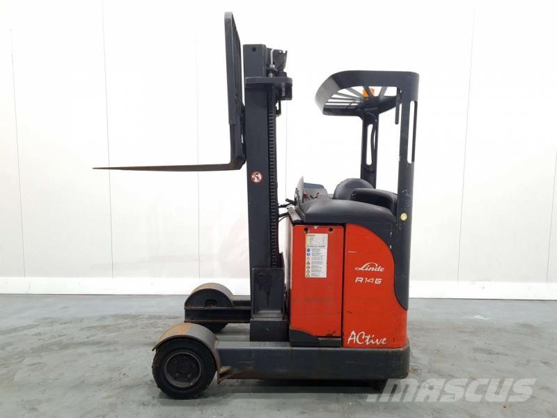Linde R14G-12 115 Montacargas de alcance de gran altura