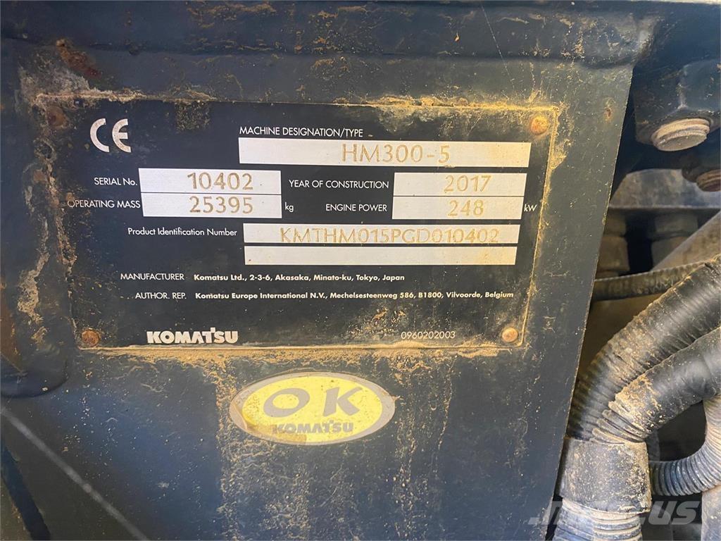 Komatsu HM300-5 Camiones articulados