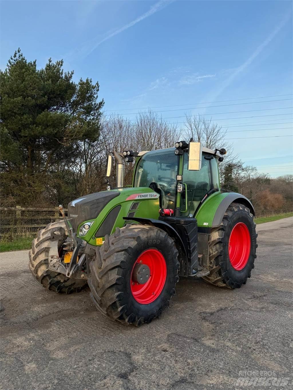 Fendt 724 Tractores