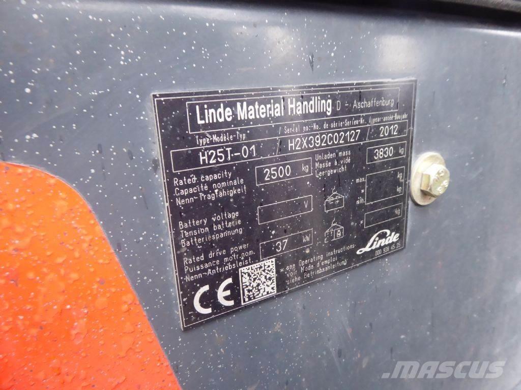 Linde H25T-01 Camiones LPG