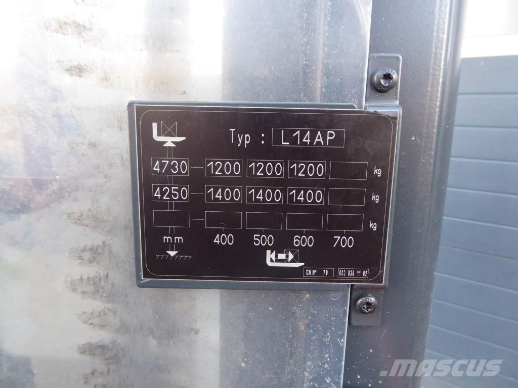 Linde L14 AP Montacargas manual