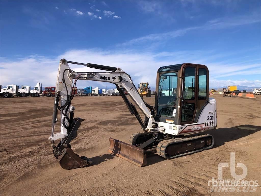 Bobcat 331D Mini excavators < 7t (Mini diggers)