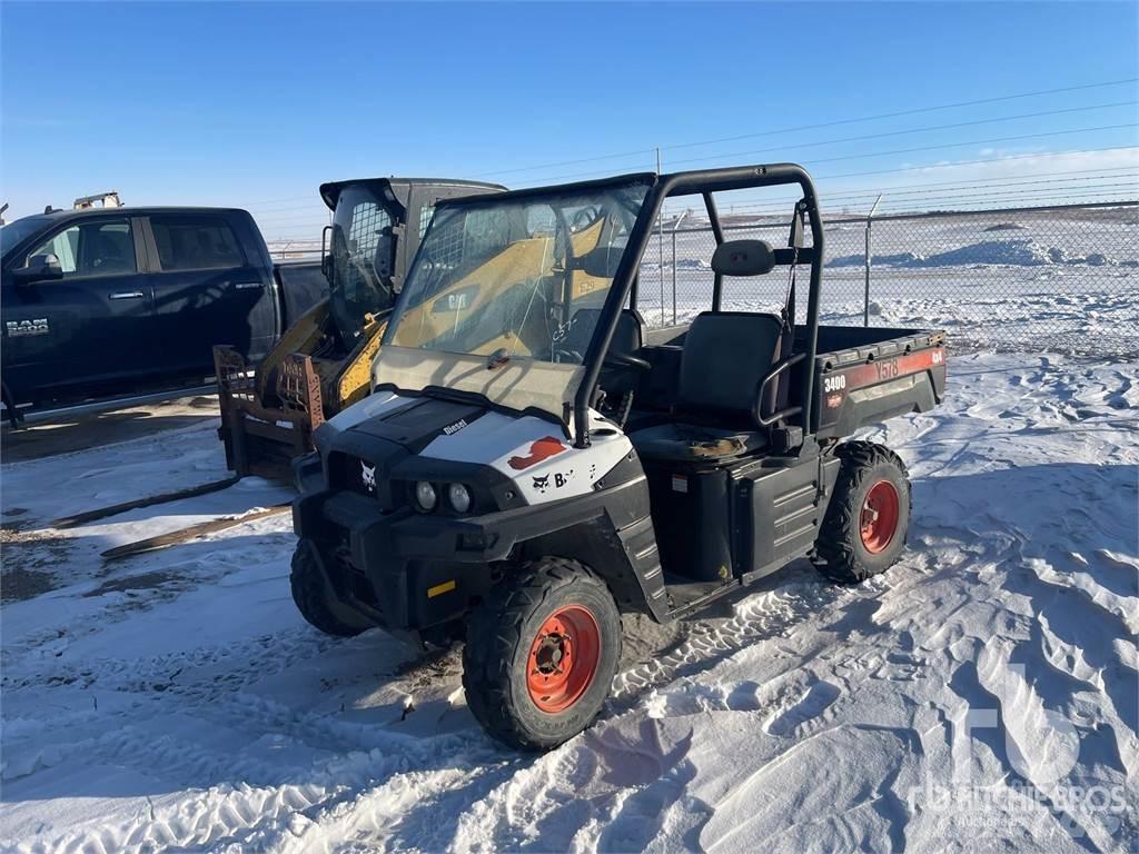 Bobcat 3400 Maquinarias para servicios públicos