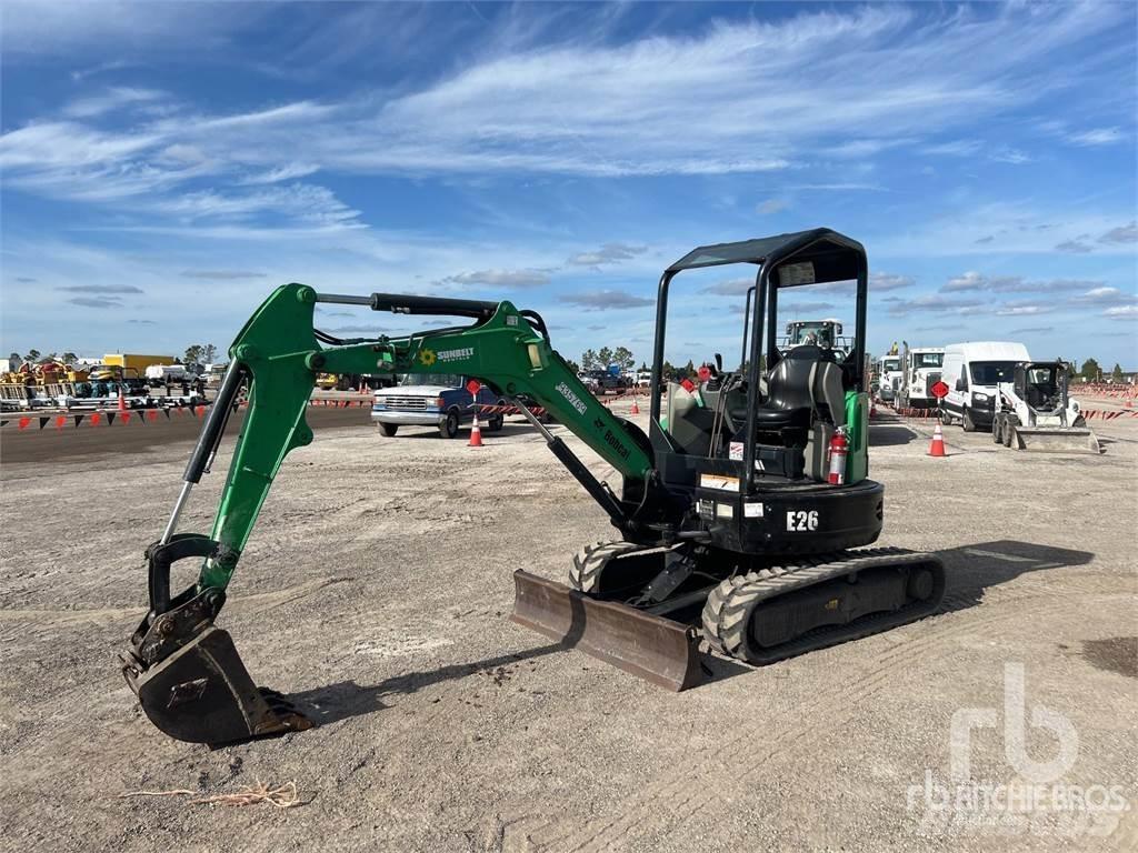 Bobcat E26 Miniexcavadoras