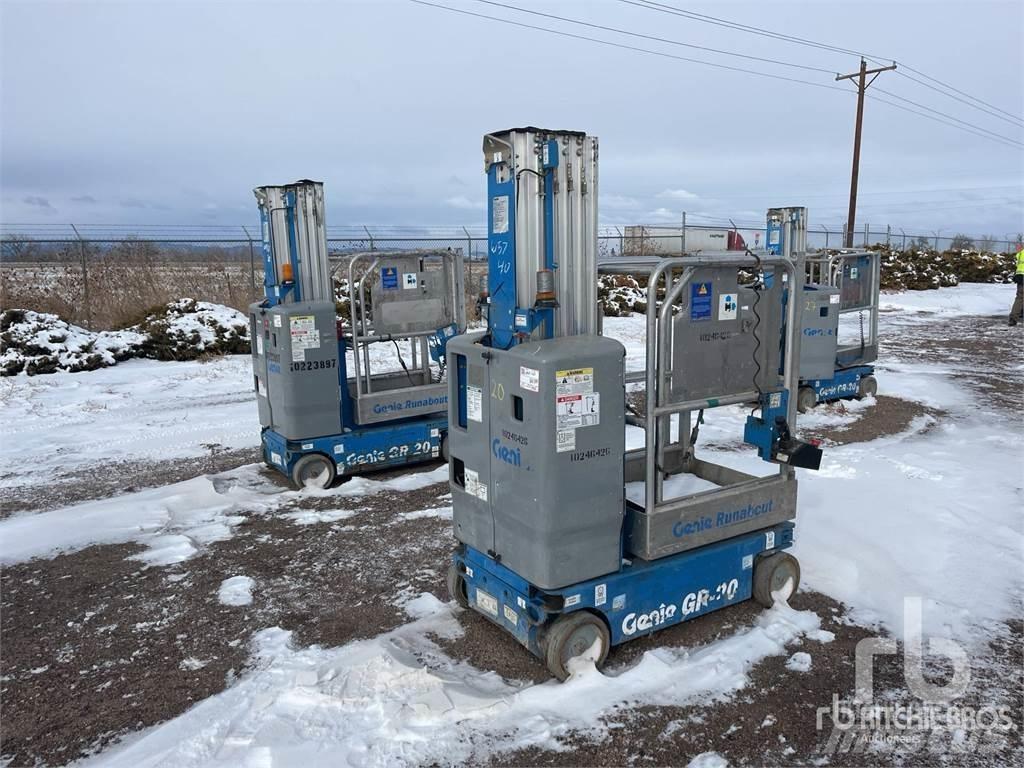 Genie GR20 Plataformas con brazo de elevación manual