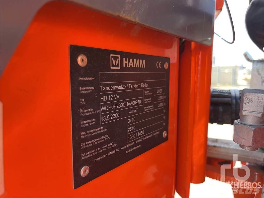 Hamm HD12VV Rodillos de doble tambor