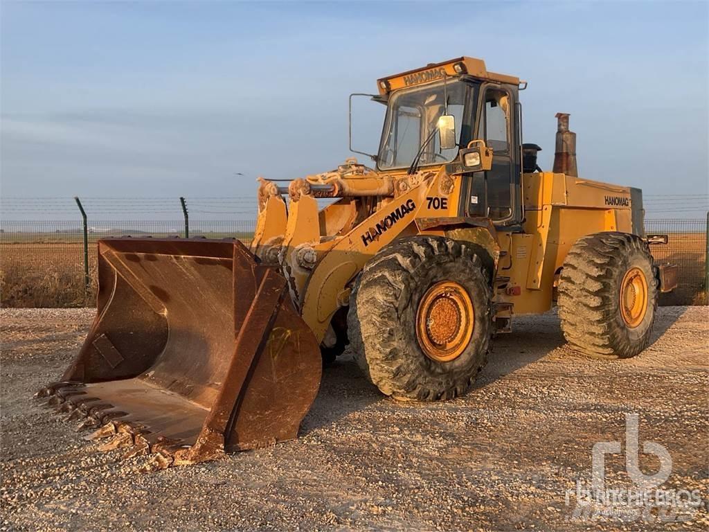 Hanomag 70E Cargadoras sobre ruedas