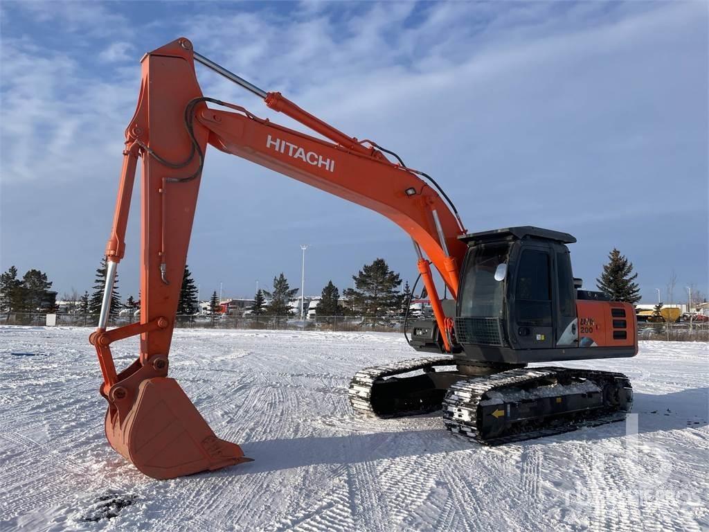 Hitachi ZX200 Excavadoras sobre orugas