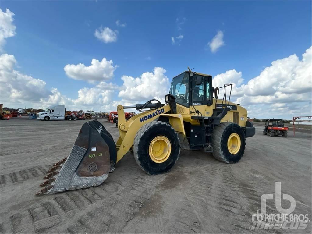 Komatsu WA380 Cargadoras sobre ruedas