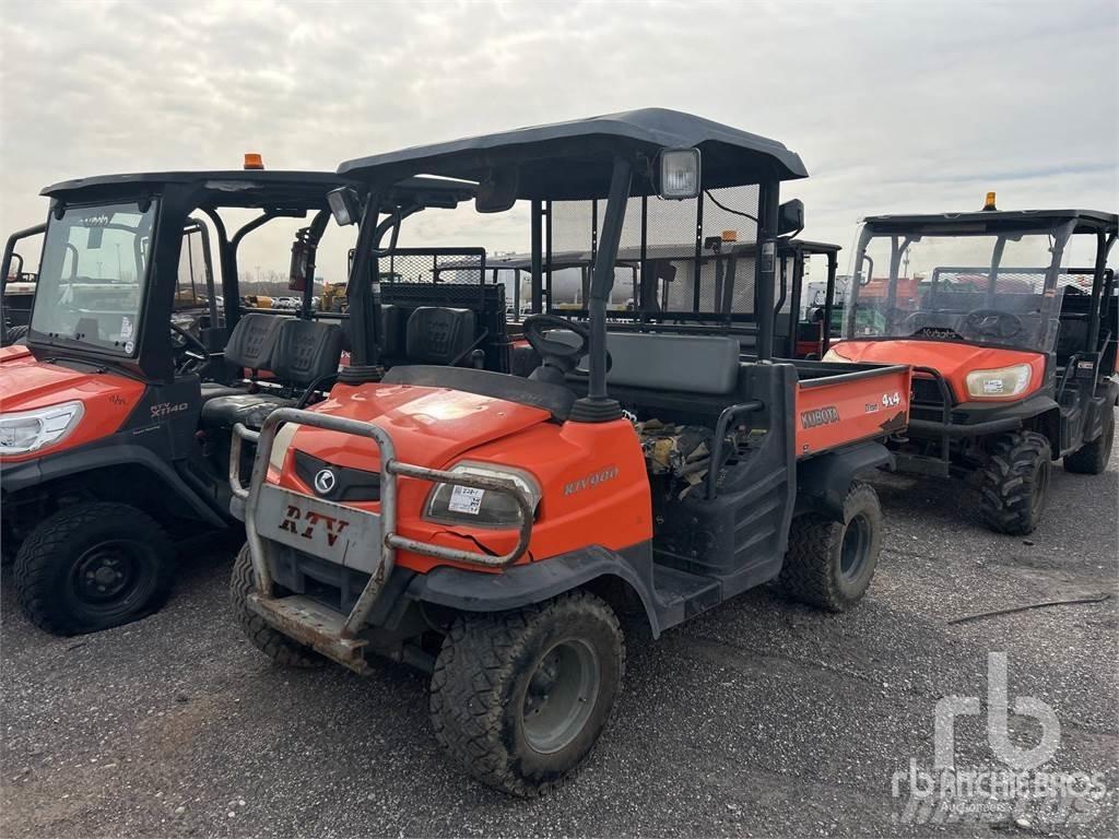 Kubota RTV900 Maquinarias para servicios públicos