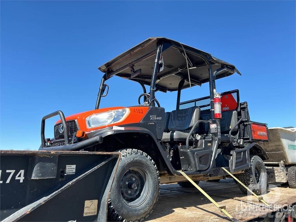 Kubota RTVX1140 Maquinarias para servicios públicos