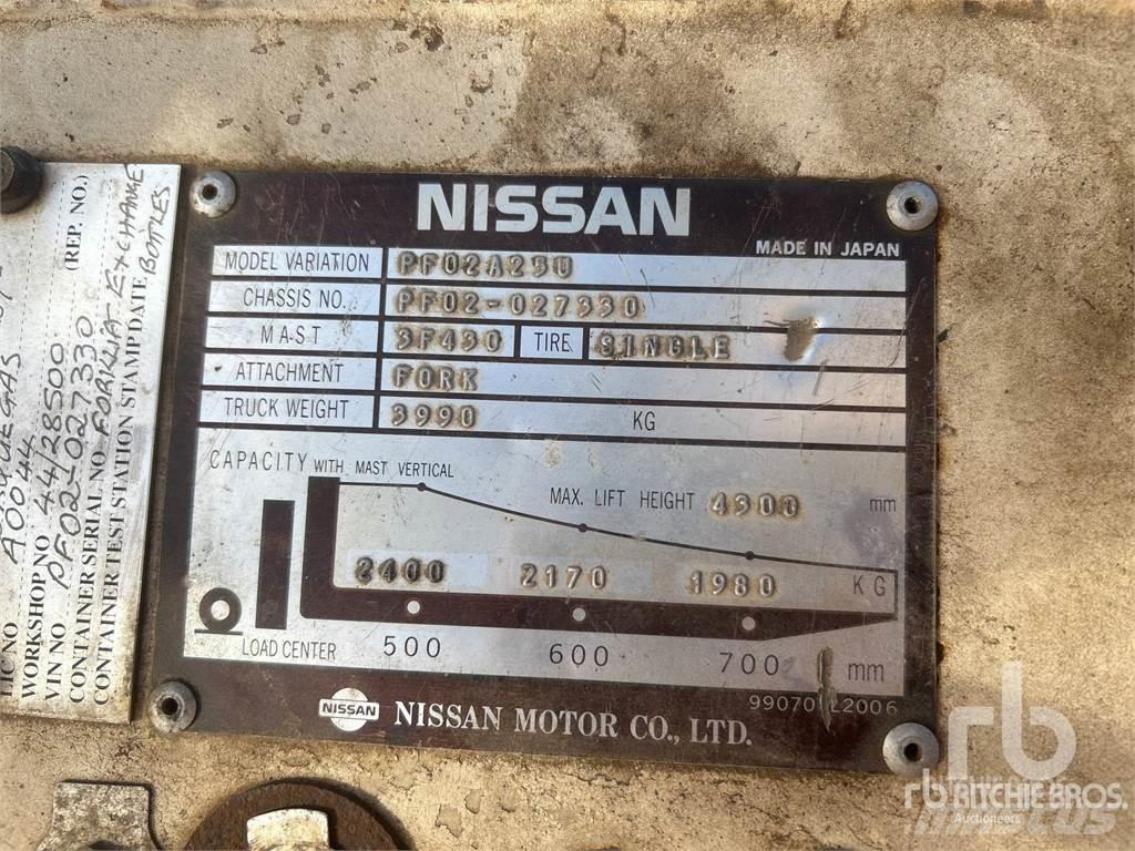 Nissan PF02 Camiones diesel