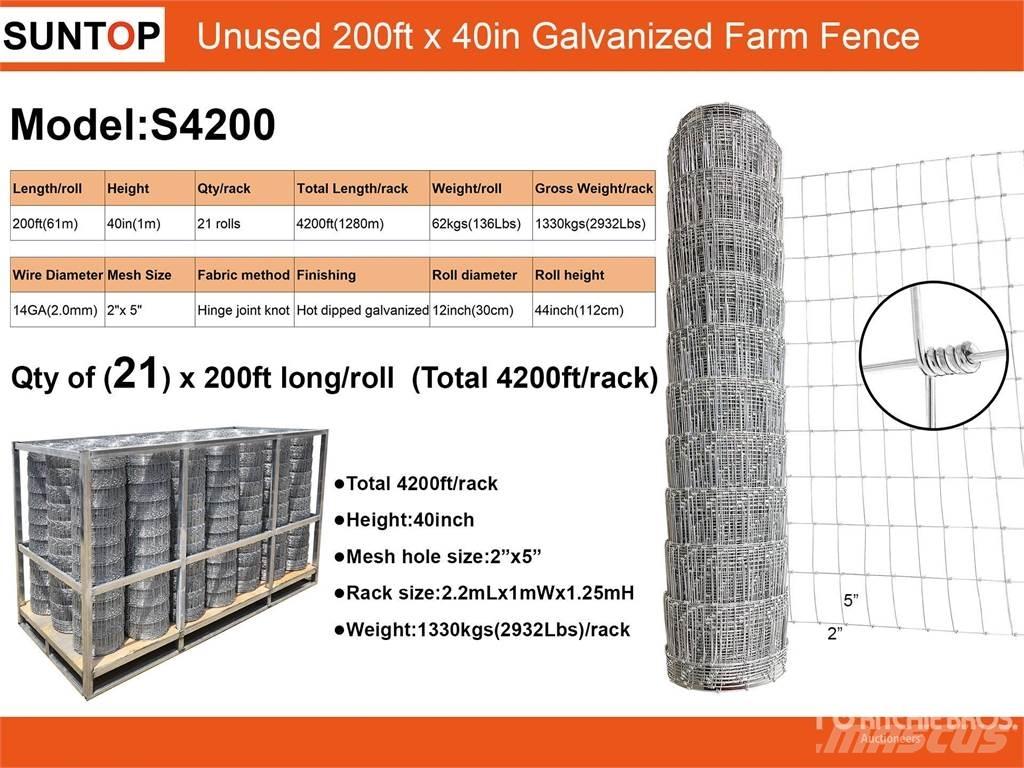  SUNTOP S4200 Otras máquinas de jardinería y limpieza urbana