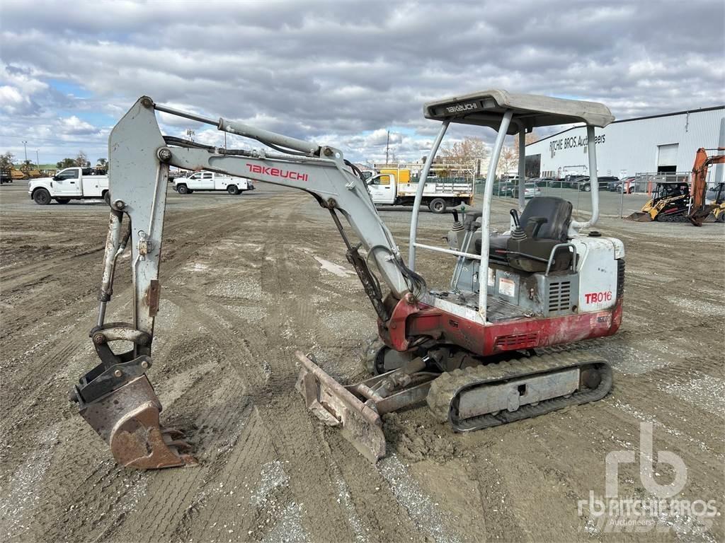 Takeuchi TB016 Miniexcavadoras