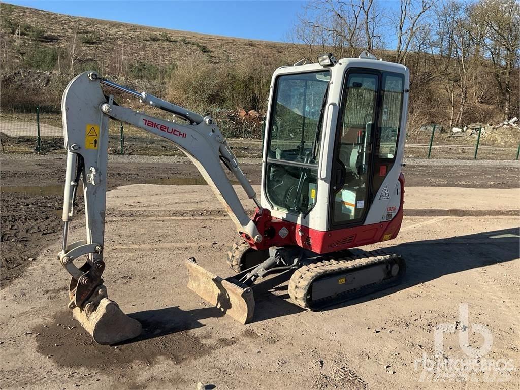 Takeuchi TB216 Miniexcavadoras