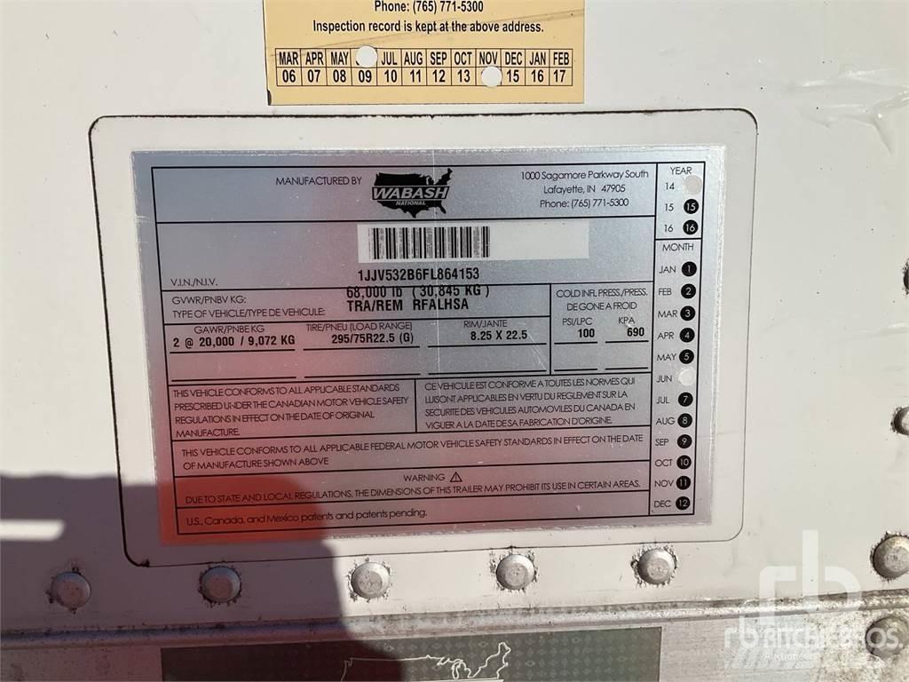 Wabash RFALHSA Semirremolques de temperatura controlada