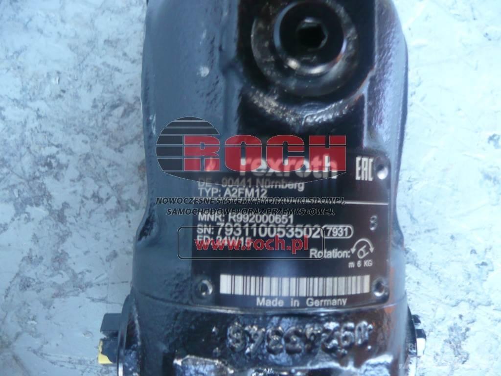 Rexroth A2FM12 Motores