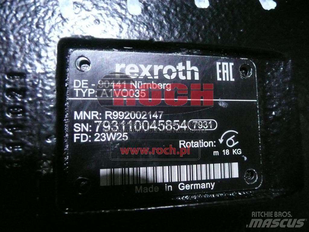 Rexroth L A1VO035 Hidráulicos