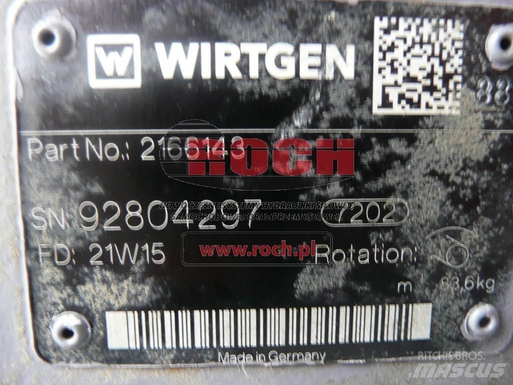 Wirtgen 2166143 Hidráulicos