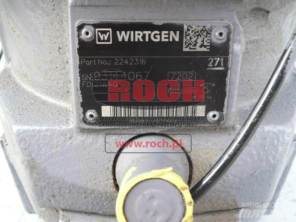 Wirtgen 2242316 Motores