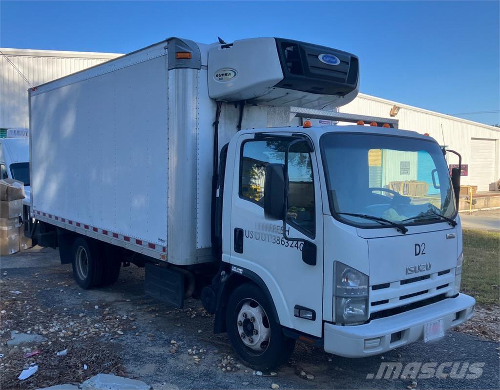 Isuzu NPR Camiones con caja de remolque