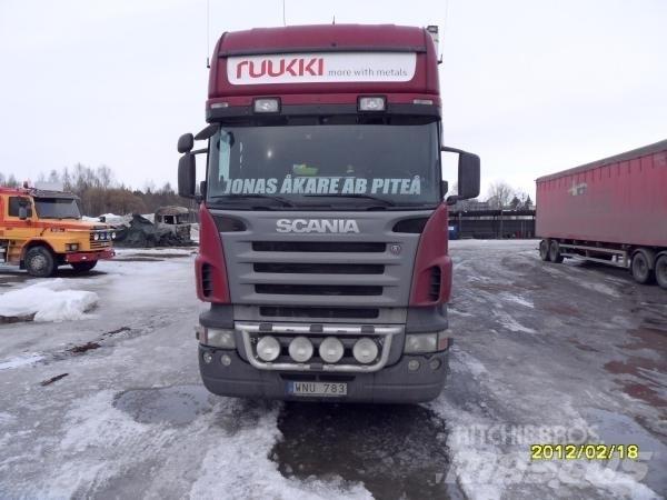 Scania R500 Camiones con caja de remolque