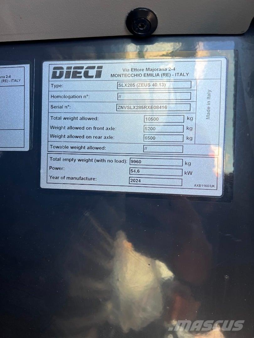 Dieci 40.13 Otras máquinas de elevación