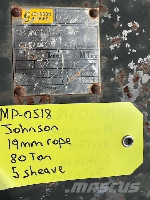 Johnson  Piezas y equipos para grúas
