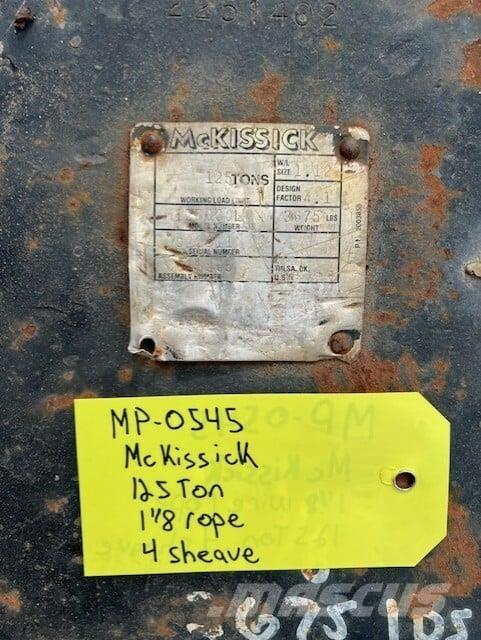  McKissick Piezas y equipos para grúas